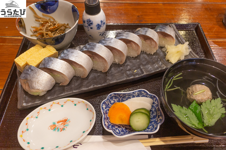 サバ寿司定食